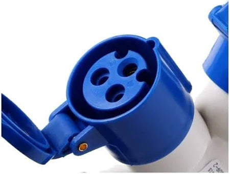 Derivacion Para Enchufe Industrial 3 Hembras 16A 250v IP44 Lexo