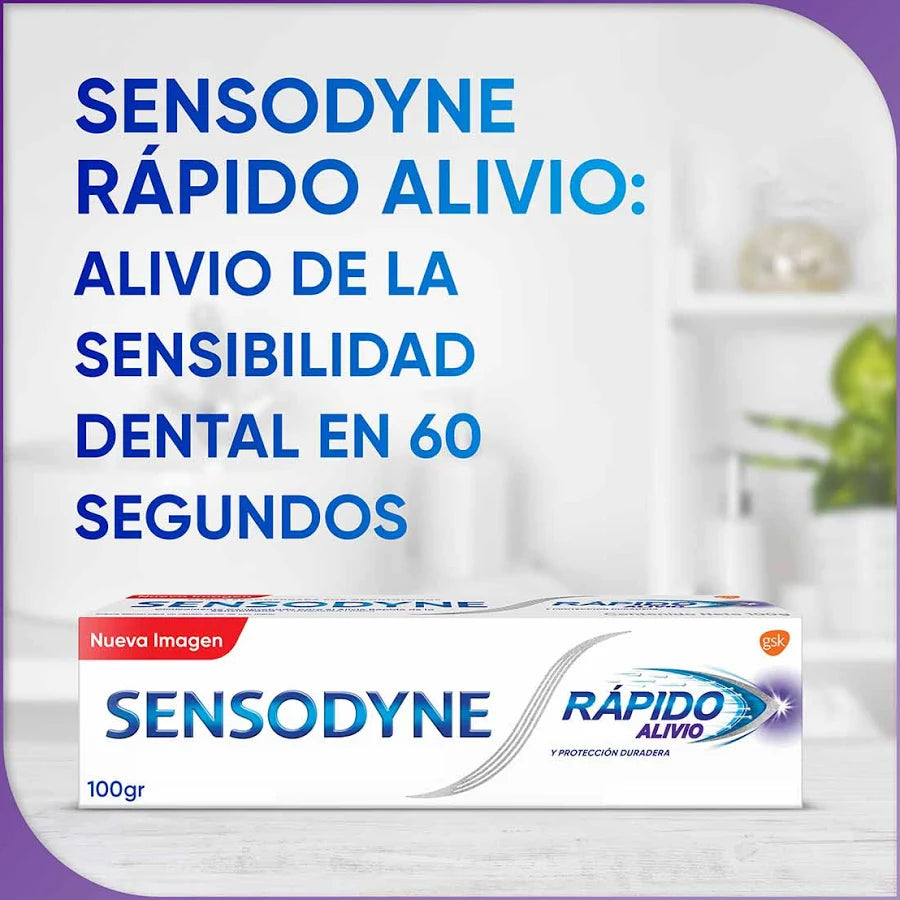 Pasta Dental Rapido Alivio 100g Sensodyne