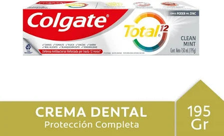Pasta Dental total 12 Clean Mint 75ml Colgate