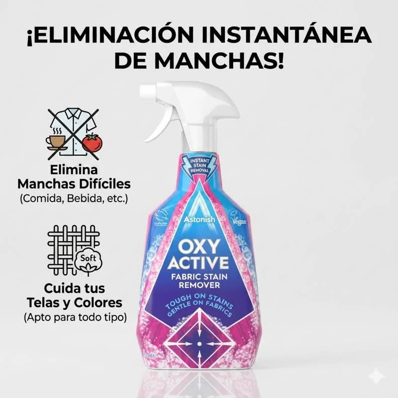 Quitamanchas Tela Oxy Active Flor de Cerezo Astonish 750 ml