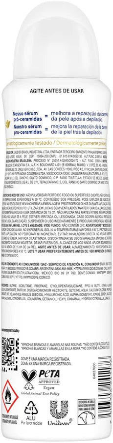 Desodorante Spray Invisible Care 72H 150ml Dove