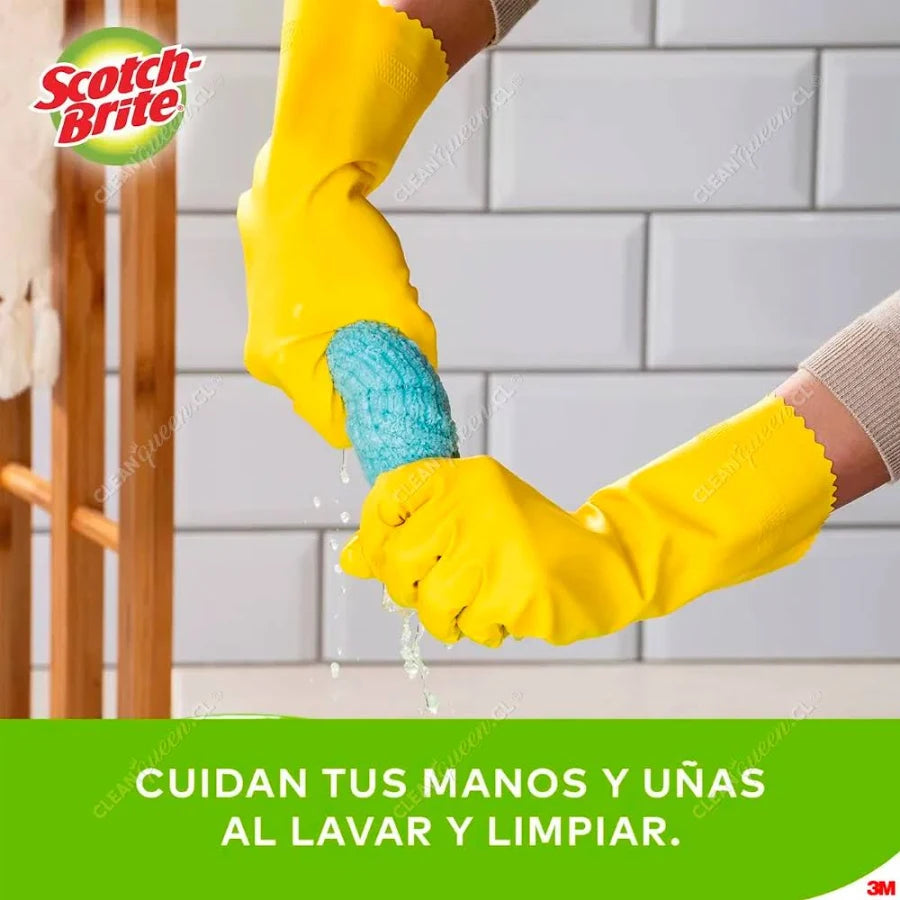 Guante Multiuso Puntas Reforzada L;M;S Scotch Brite