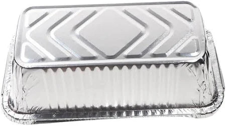 Envase Aluminio C10 Con Tapa Carton Desechable 20u Vapohouse