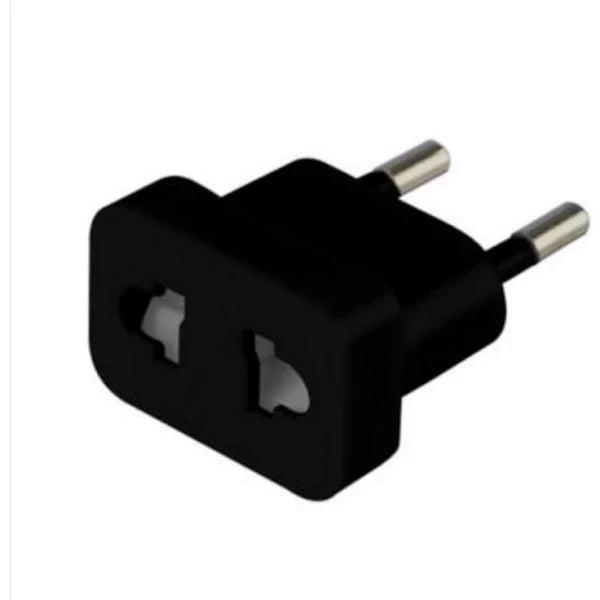 Adaptador Enchufe Americano Negro 10a Lexo