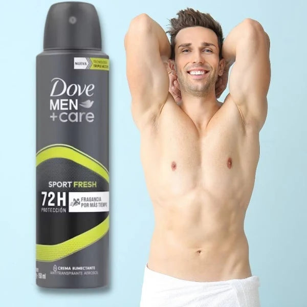 Desodorante Spray Men + Care Sport Fresh 150ml Dove