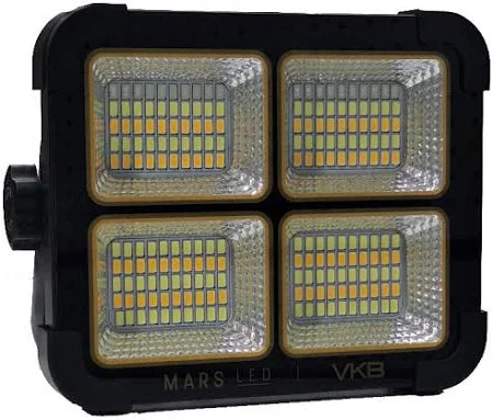 Reflector Portatil Recargable Solar 100W Negro 2700K y 6500K VKB