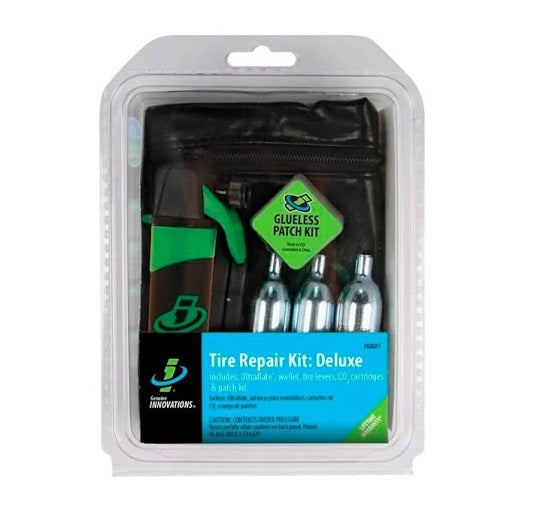 Kit Deluxe De Reparacion E Inflado Para Bicicletas 1un Genuine