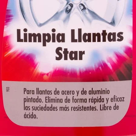 Limpiador De Llantas Rim Star Aro Star 750ml Sonax