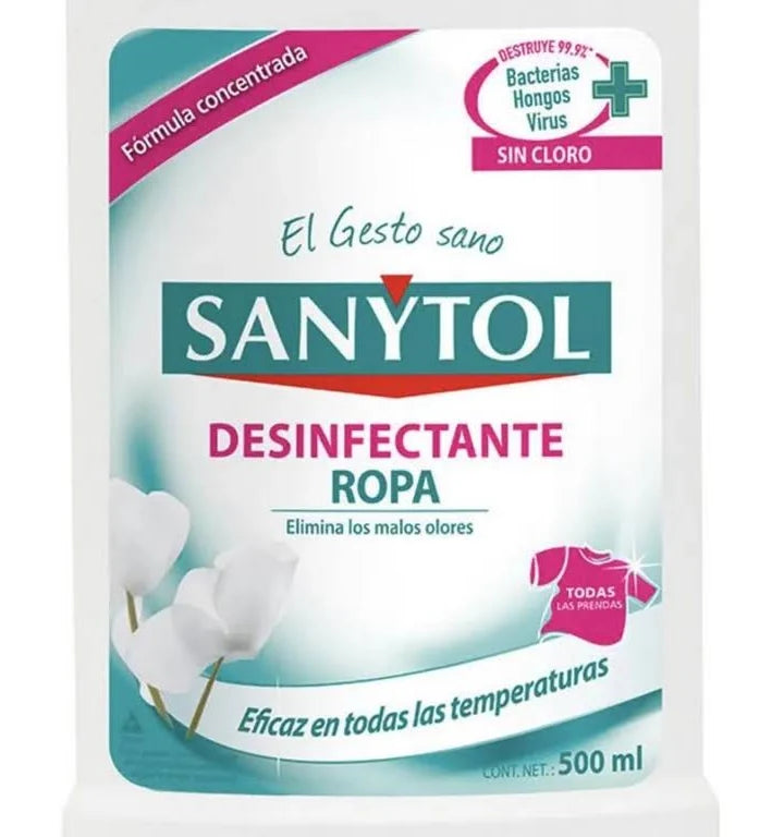 Desinfectante Ropa Y Telas 500ml Sanytol