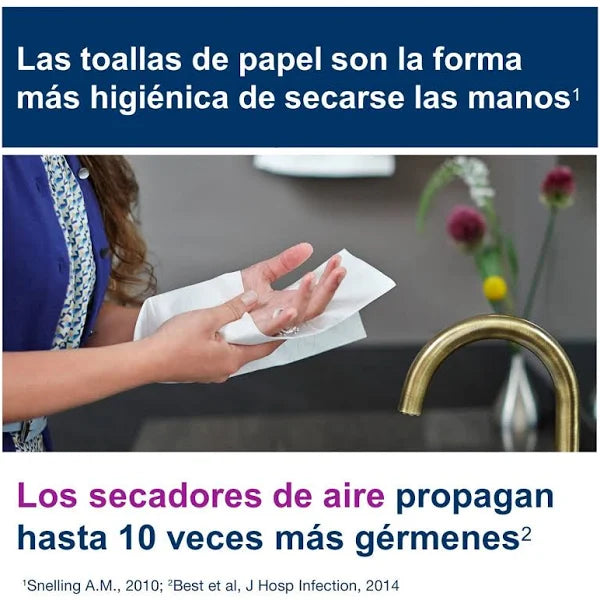 Caja 16u Toalla De Papel Doble Hoja Interfoliada 200U (to70027) Tork