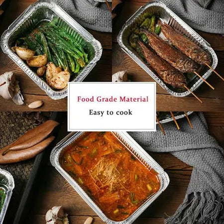 Envase Aluminio C10 Con Tapa Carton Desechable 20u Vapohouse