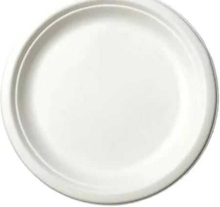 Plato Blanco Biodegradable Desechable 15cm Vanni