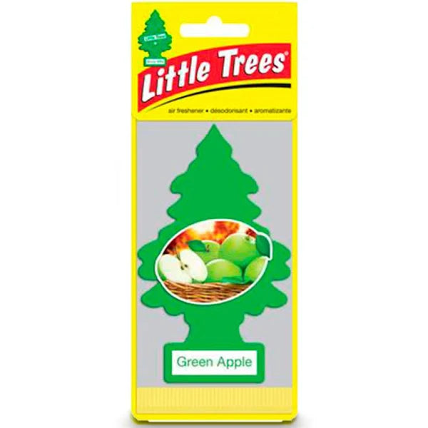 Aromatizante Para Autos Pino Green Apple 1un Little trees