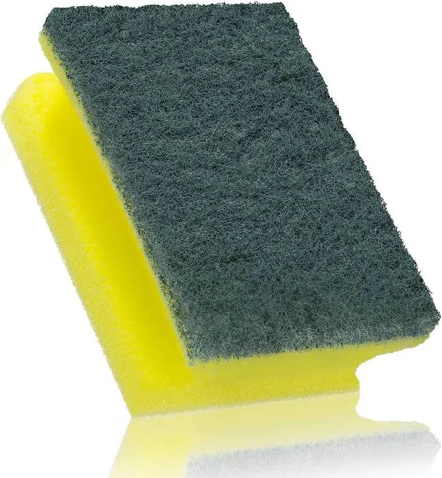 Esponja Acanalada Limpieza Pesada Clasica 3u Scotch Brite