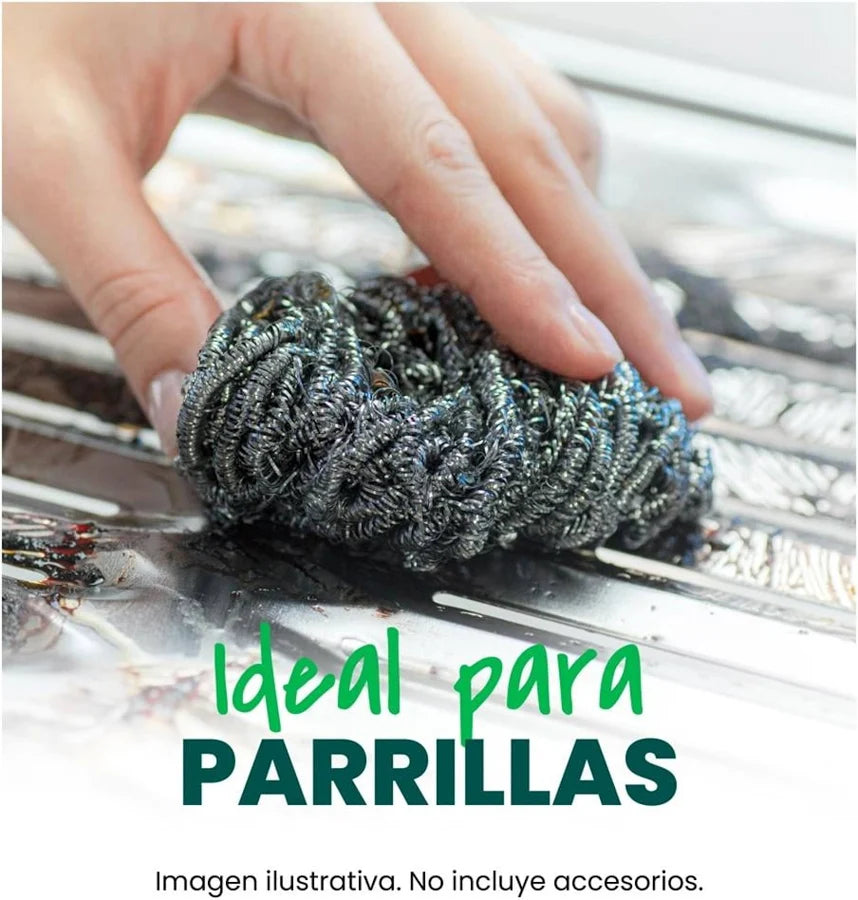 Esponja Acero Inoxidable Espiral 2u Scotch Brite