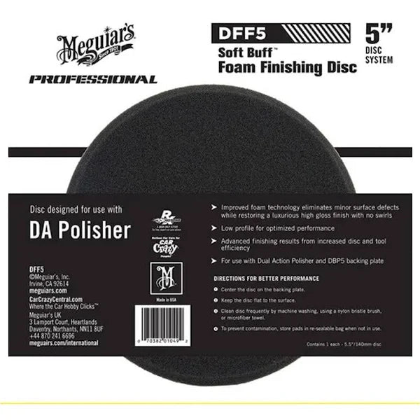 Bonete de Esponja Da Foam Finishing Disc 5 (DFF5) Meguiar’s