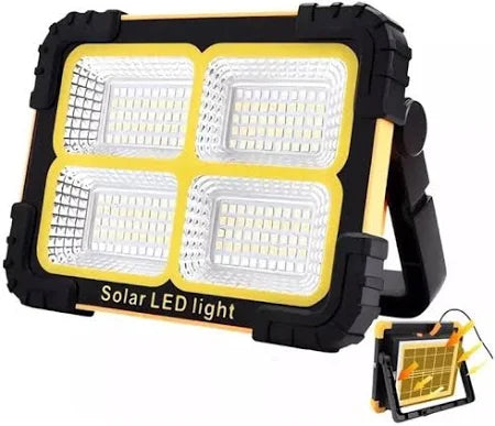 Reflector Portatil Recargable Solar 100W Negro 2700K y 6500K VKB