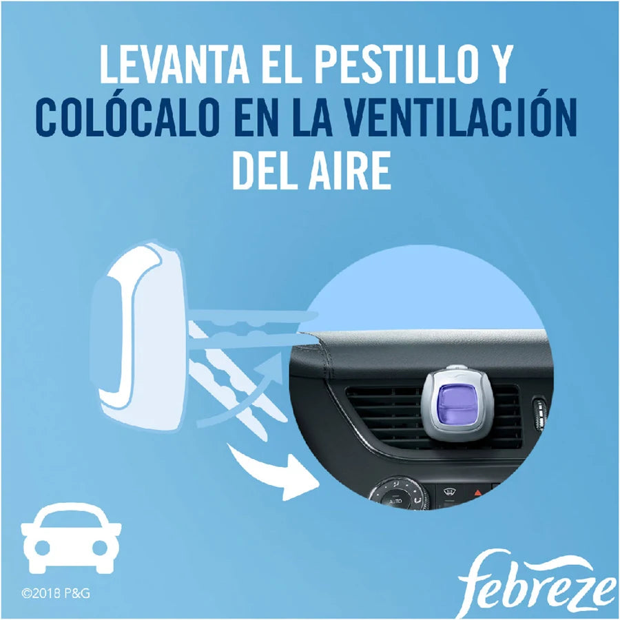 Aromatizante Para Autos Midnight Storm 1u Febreze