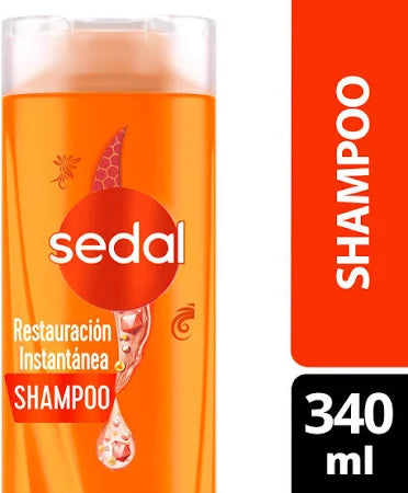 Shampoo Restauración Instantánea 340ml Sedal