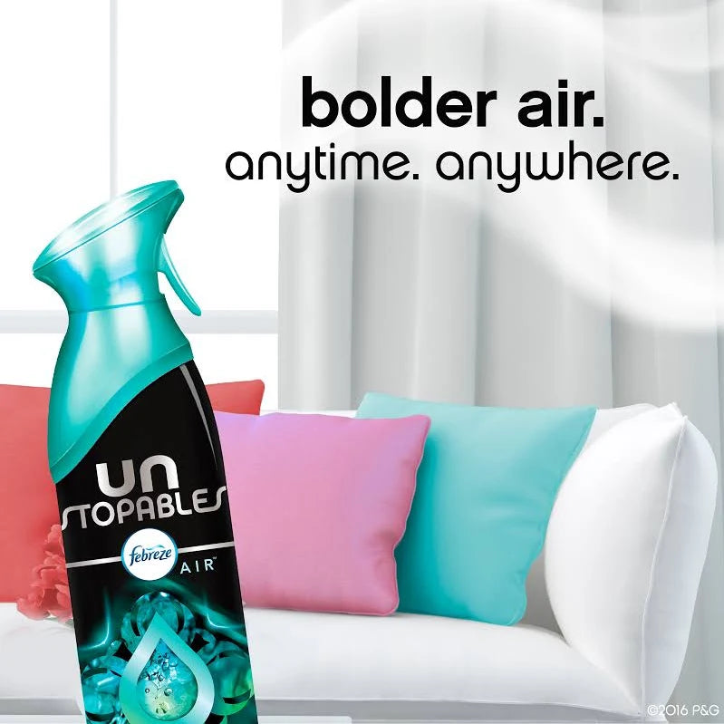Aromatizante Ambiental Air Unstopables Air Fresh 250g Febreze