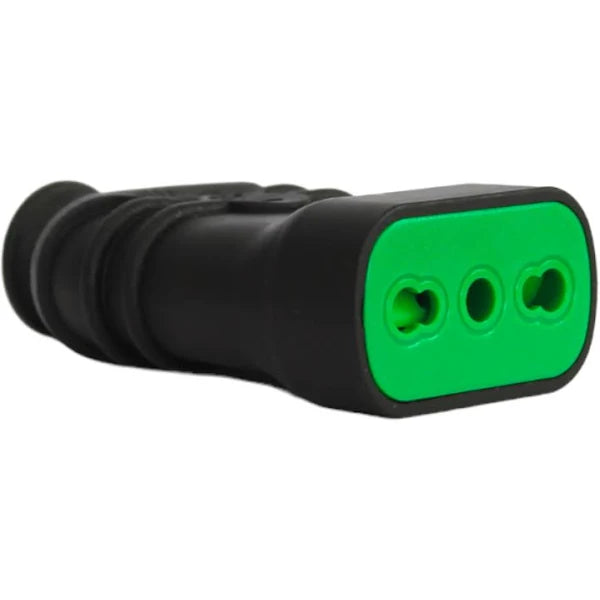 Enchufe Hembra 2p+t 10a 250v Negro Fanton