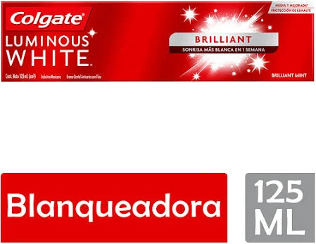 Pasta Dental Luminous White 90g Colgate