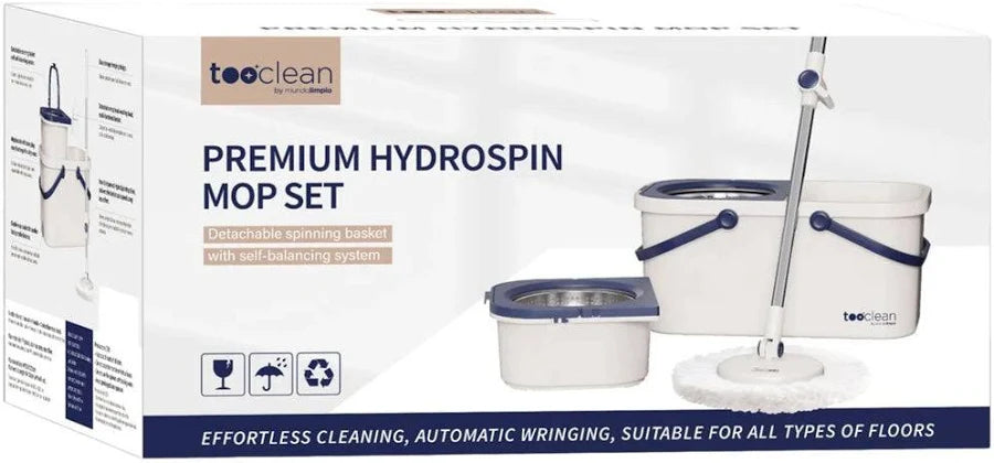 Set Mopa HidroSpin con Repuesto Adicional tooclean
