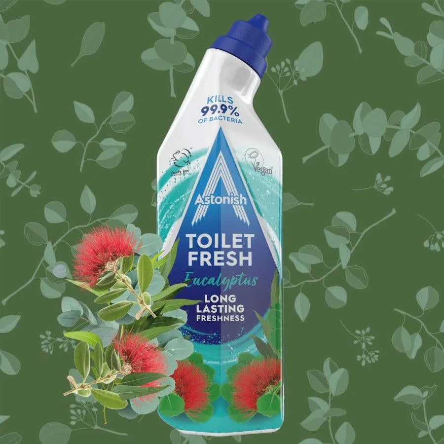 Limpiador Gel Inodoro Fresco Eucaliptus 750 ml Astonish