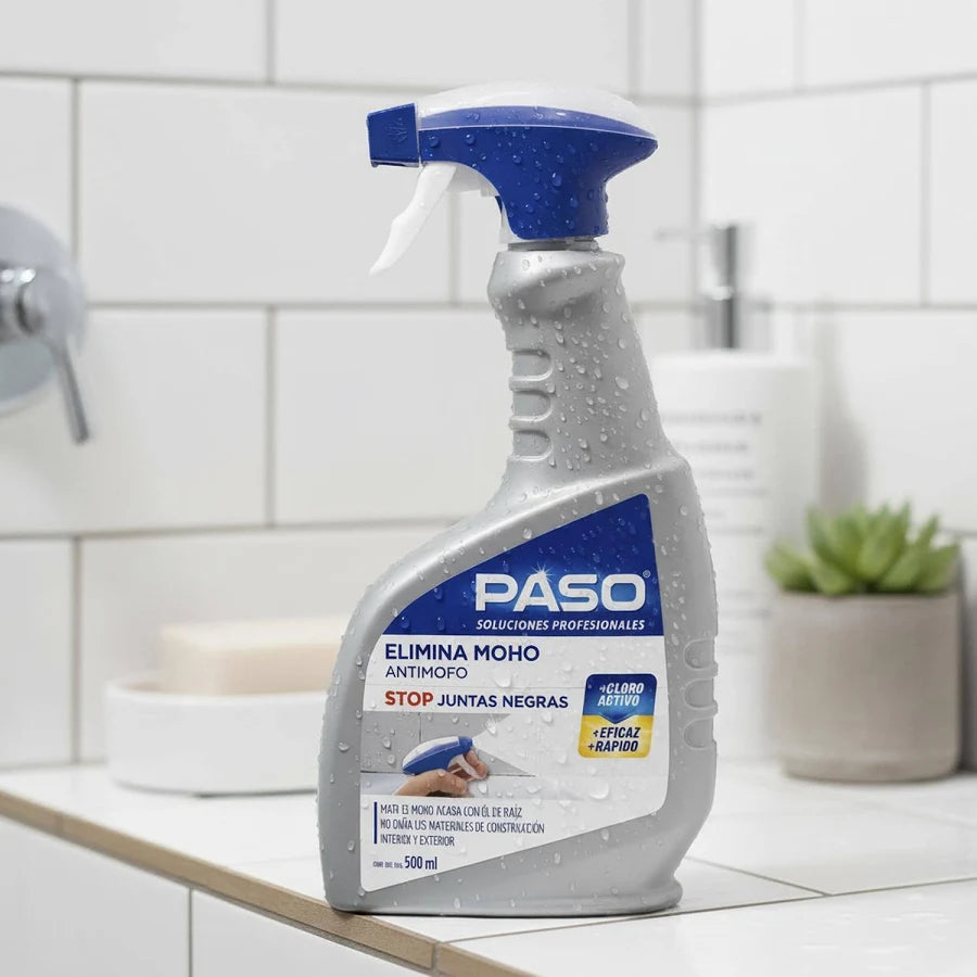 Limpiador Elimina Moho Baño y Juntas 500ml Paso
