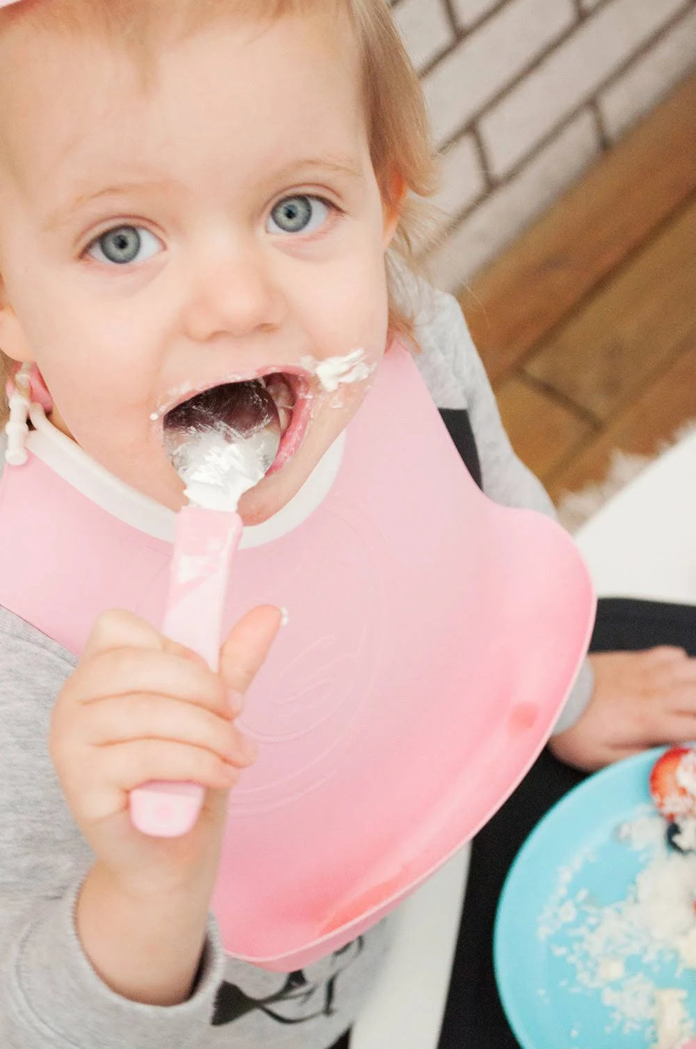 Servicio De Acero Inoxidable Rosado Pastel 12+m 1u Twistshake