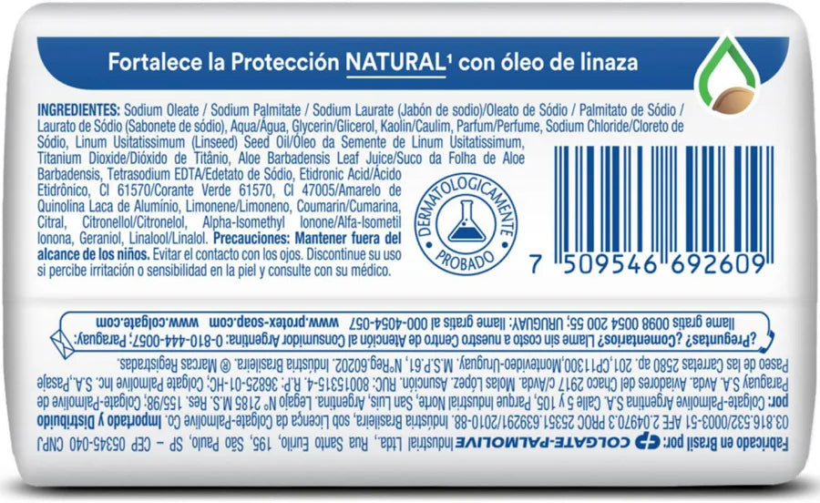 Jabón en Barra Aloe 125g Protex