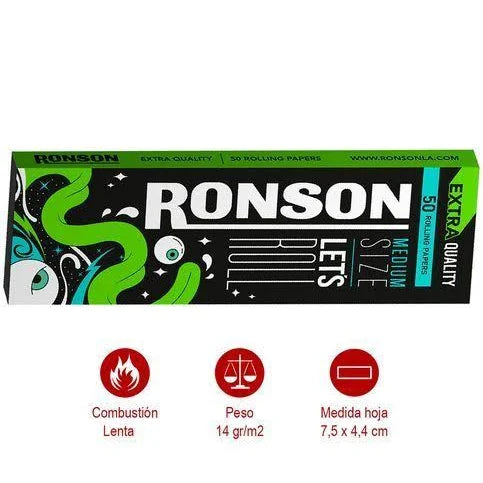 Pack 25u Papelillos Extra Quality 1u Ronson