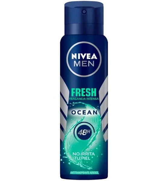 Desodorante Spray Men Fresh Ocean 150ml Nivea