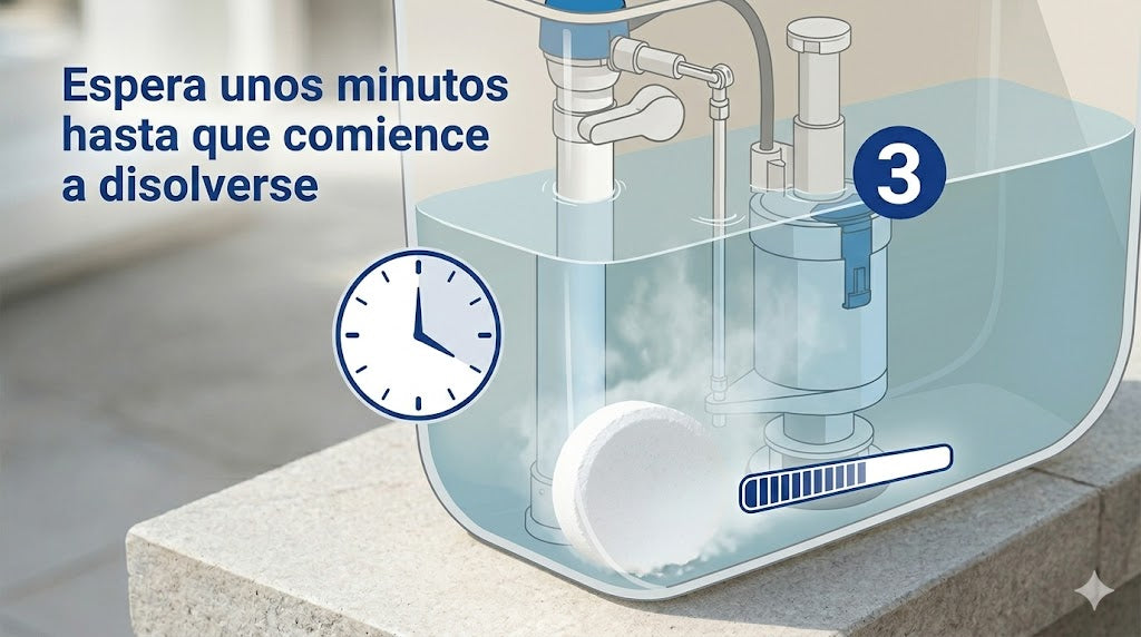 Pastillas De Cloro Para Inodoro Blanca 20g 50u 1k Vapohouse