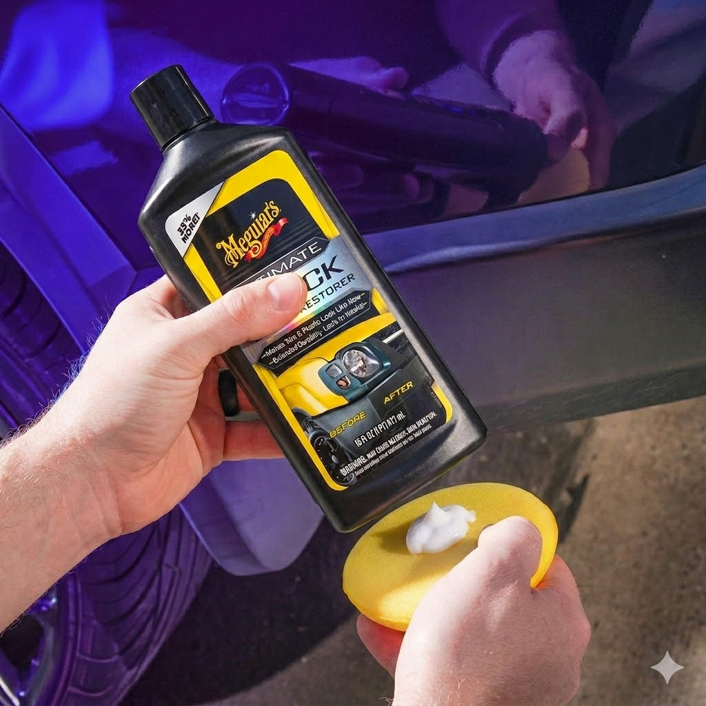 Renovador de Plásticos y Gomas Ultimate Black 473ml · Meguiar's (G15812EU)