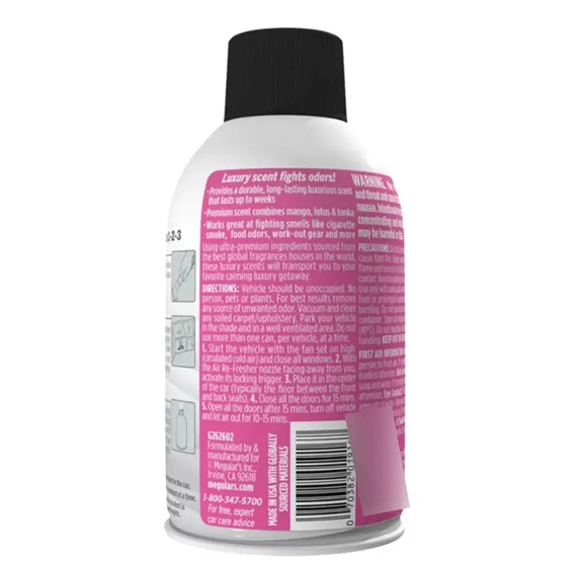 Aromatizante Para Autos Air Re Fresher Tropical Rainfomest 60ml (G262602) Meguiar’s