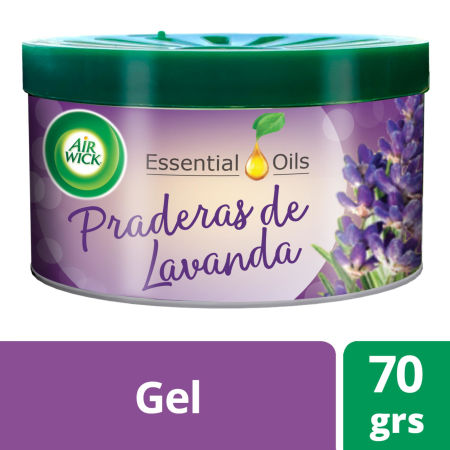 Aromatizante Para Autos Lata Praderas De Lavanda 1un 70g Air Wick