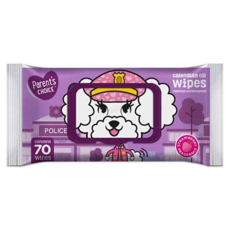 Toallitas Húmedas Bebé Con Aceite De Caléndula Police 70 Un Parents Choice
