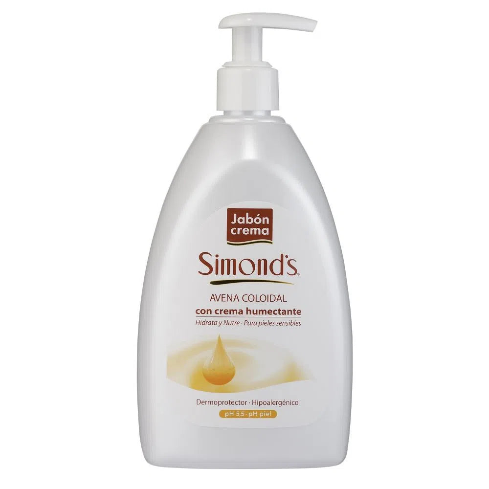 Jabón líquido Crema Avena Coloidal PH5 500ML Simond's