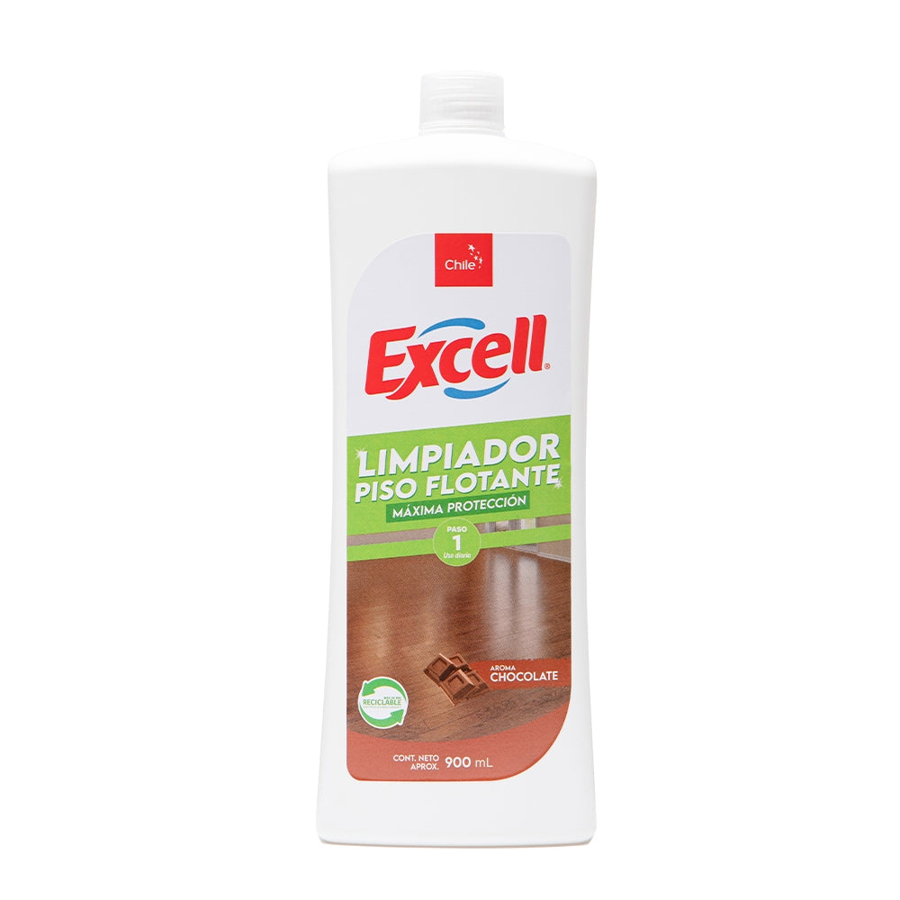 Limpiador Piso Flotante Chocolate 900cc Excell
