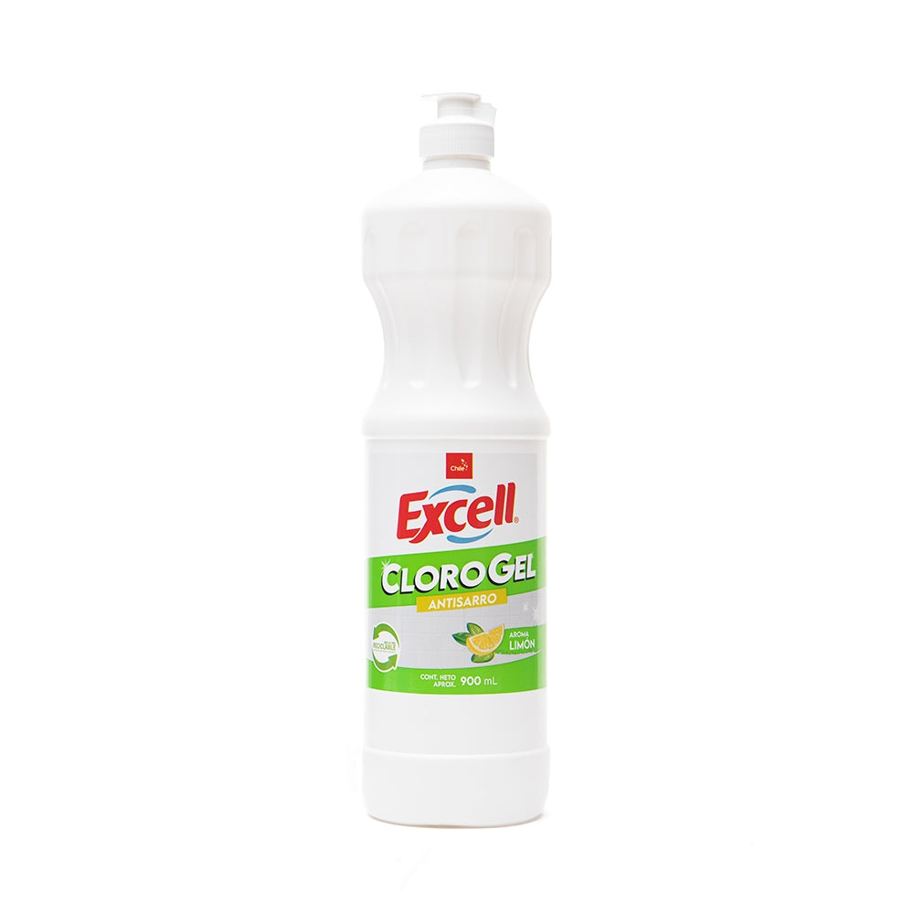 Cloro Gel Antisarro Limon 900cc Excell