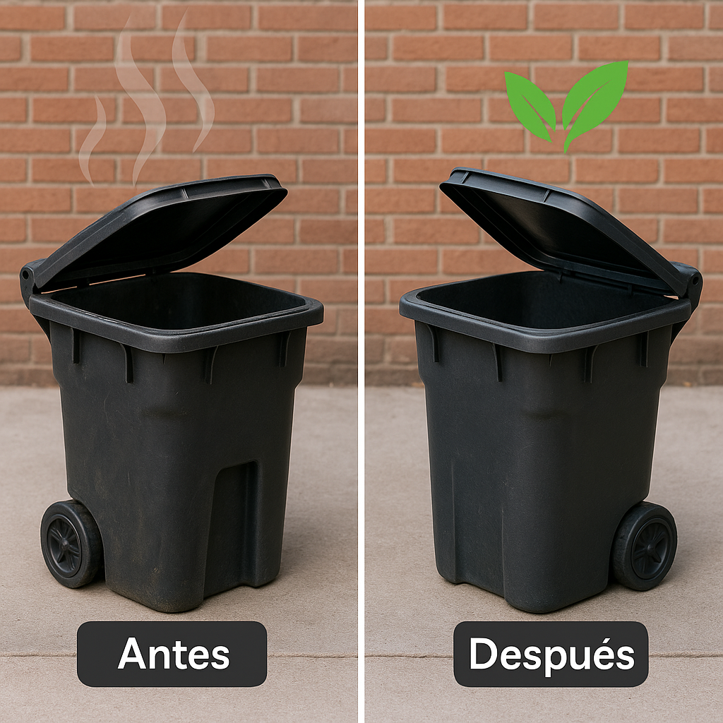 Eliminador De Mal Olor Fosas Sépticas, Basurereros Ato Fraiche 1L Vapohouse