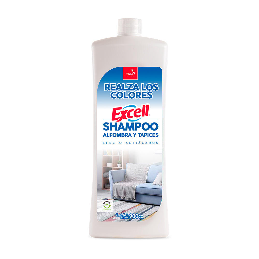 Shampoo De Alfombras y Tapizs 900cc Excell
