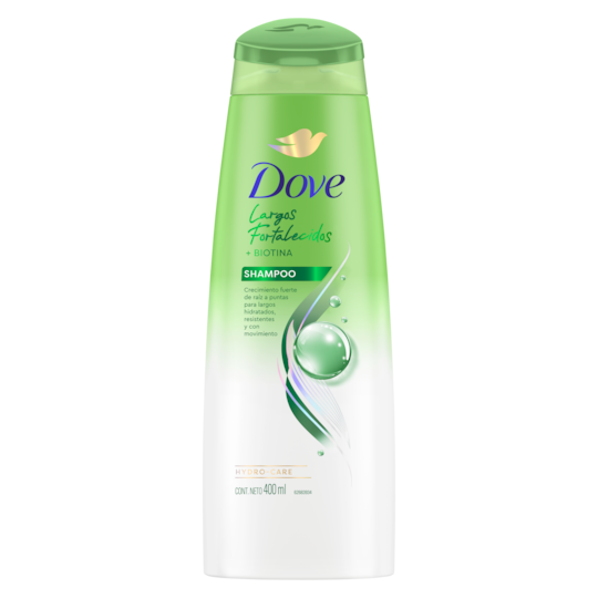 Shampoo Largos Fortalecidos 400 ml Dove