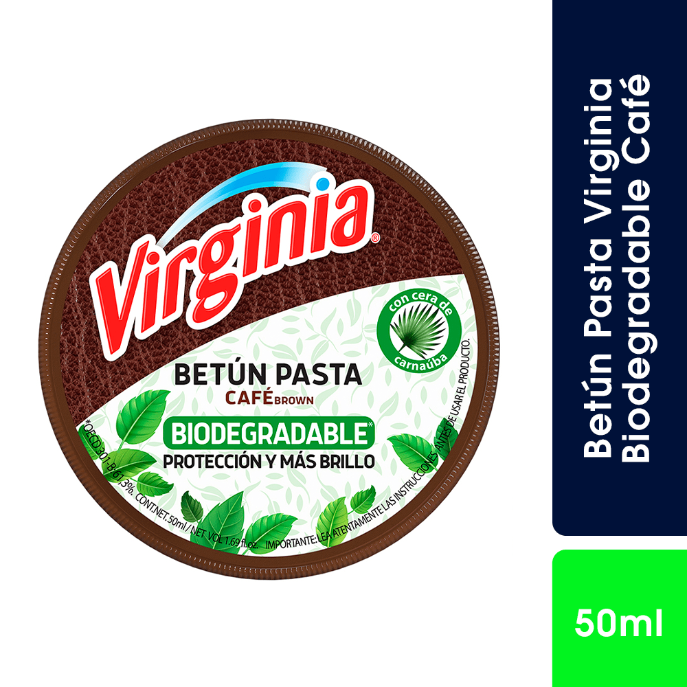 Betun Pasta Biodegradable Cafe 50ml Virginia