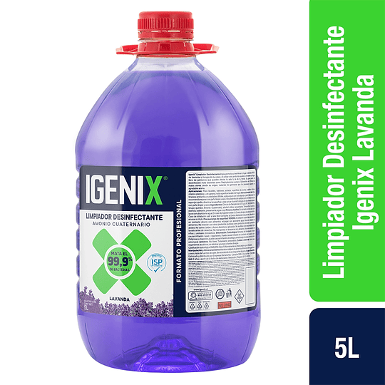 Limpiador Desinfectante Lavanda 5L Igenix
