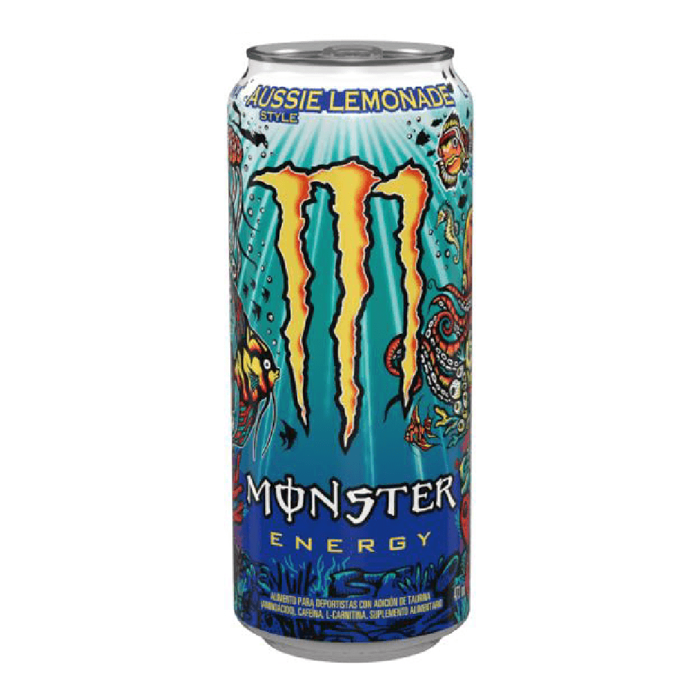 Energética Monster Aussie Lemonade 473ml Andina