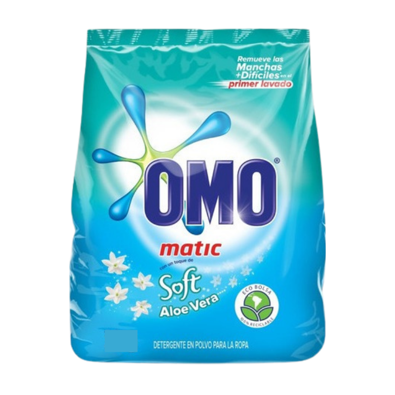 Detergente Polvo Omo Matic  Con Un Toque De Soft 2.7Kg