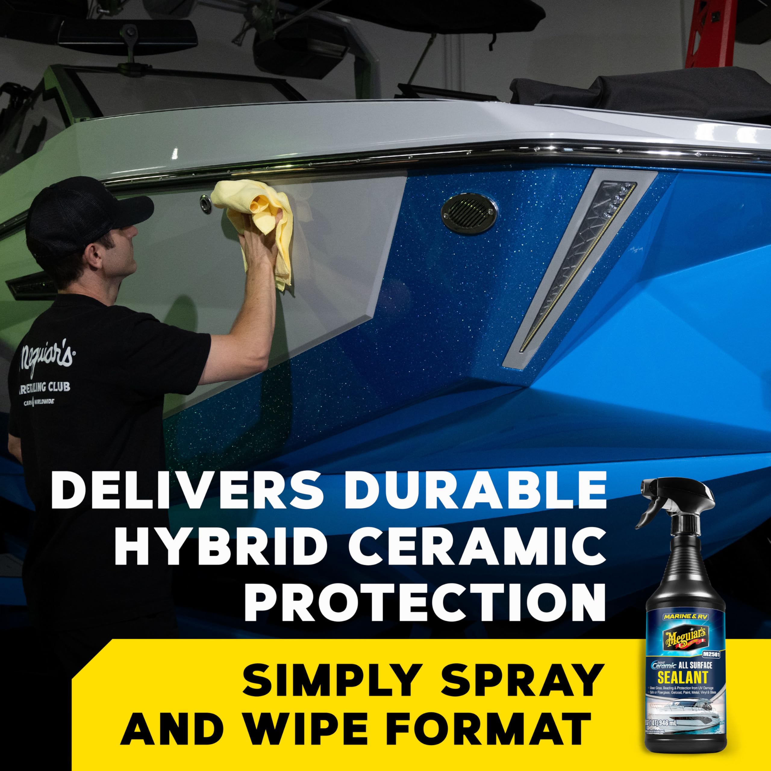 Sellador Para Todo Tipo De Superficie Hc Marine All Surface Sealant 946 ml (M250132) Meguiar’s
