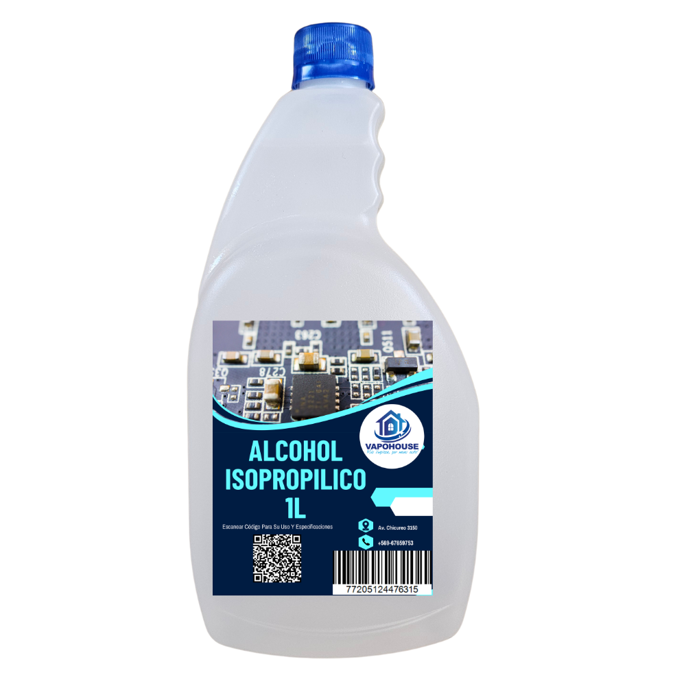 Alcohol Isopropilico Al 99% 1L Vapohouse